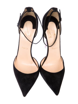 Christian Louboutin Uptown 120 Suede Pumps