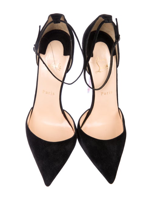 Christian Louboutin Uptown 120 Suede Pumps