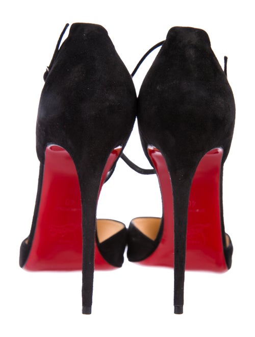 Christian Louboutin Uptown 120 Suede Pumps