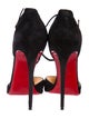 Christian Louboutin Uptown 120 Suede Pumps