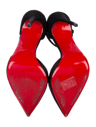 Christian Louboutin Uptown 120 Suede Pumps