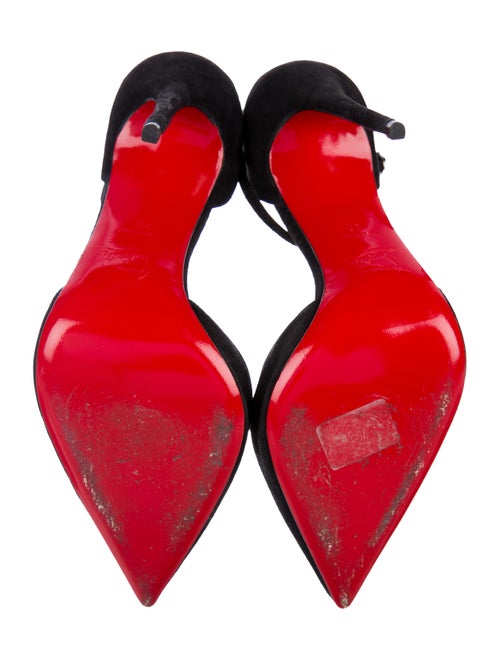 Christian Louboutin Uptown 120 Suede Pumps