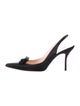 Satin Slingback Pumps image 1