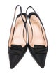 Satin Slingback Pumps image 3