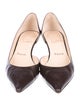 Leather Pointed-Toe Pumps image 3