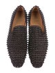 Christian Louboutin Studded Suede Loafers