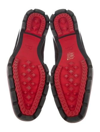 Christian Louboutin Mortimer X Sole Flat Double Monk Strap Shoes