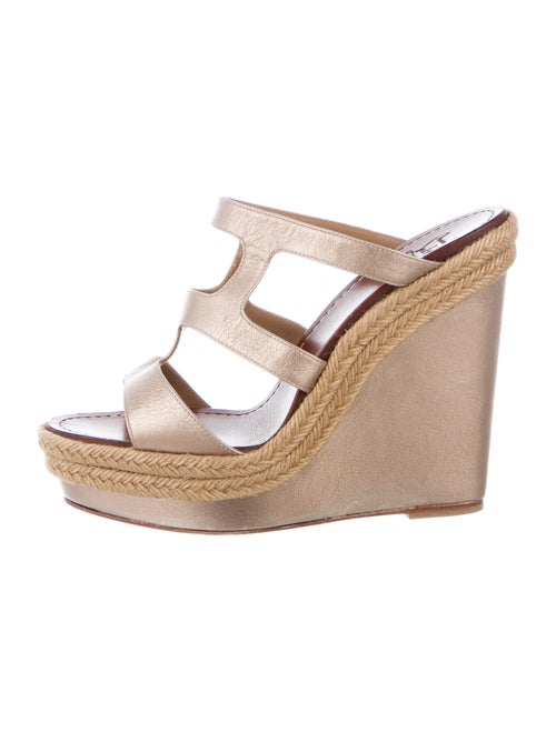 Christian Louboutin Leather Espadrilles