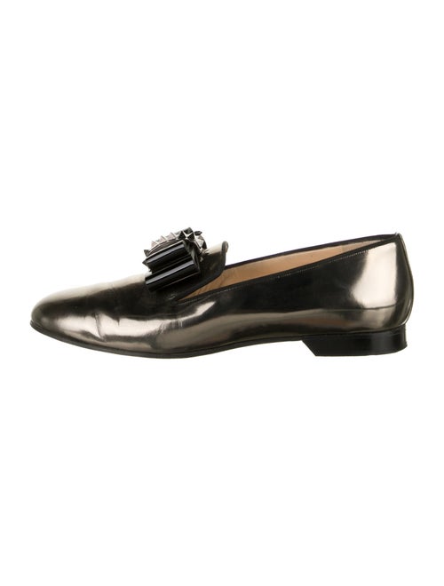 Christian Louboutin Patent Leather Bow Accents Dre