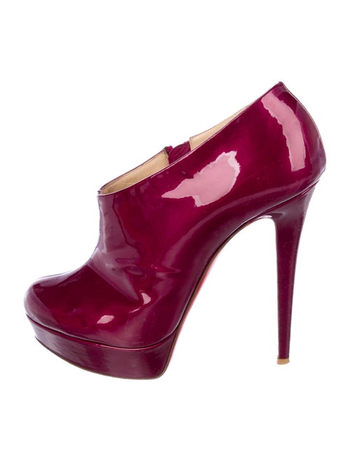 Christian Louboutin Moulage Patent Leather Boots P