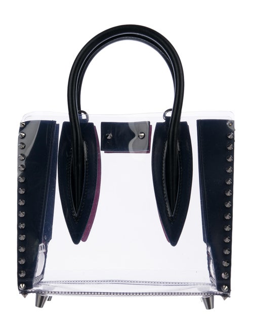 Christian Louboutin Mini Paloma PVC Tote Clear