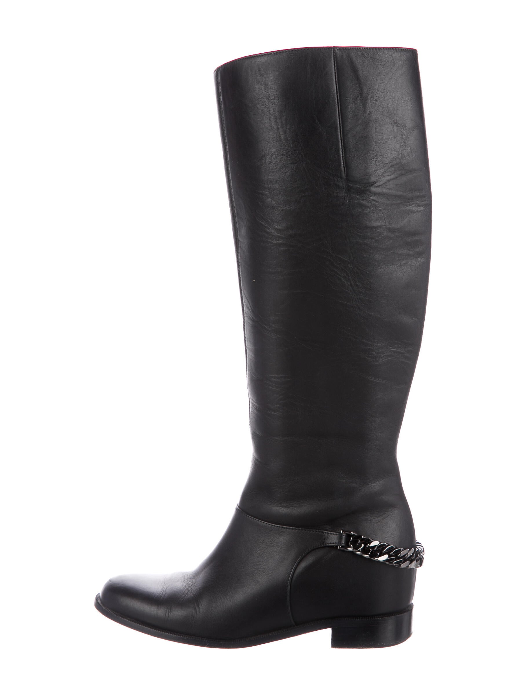 Christian Louboutin Cate Leather Riding Boots