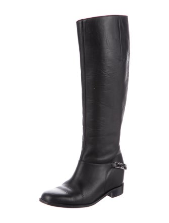 Christian Louboutin Cate Leather Riding Boots