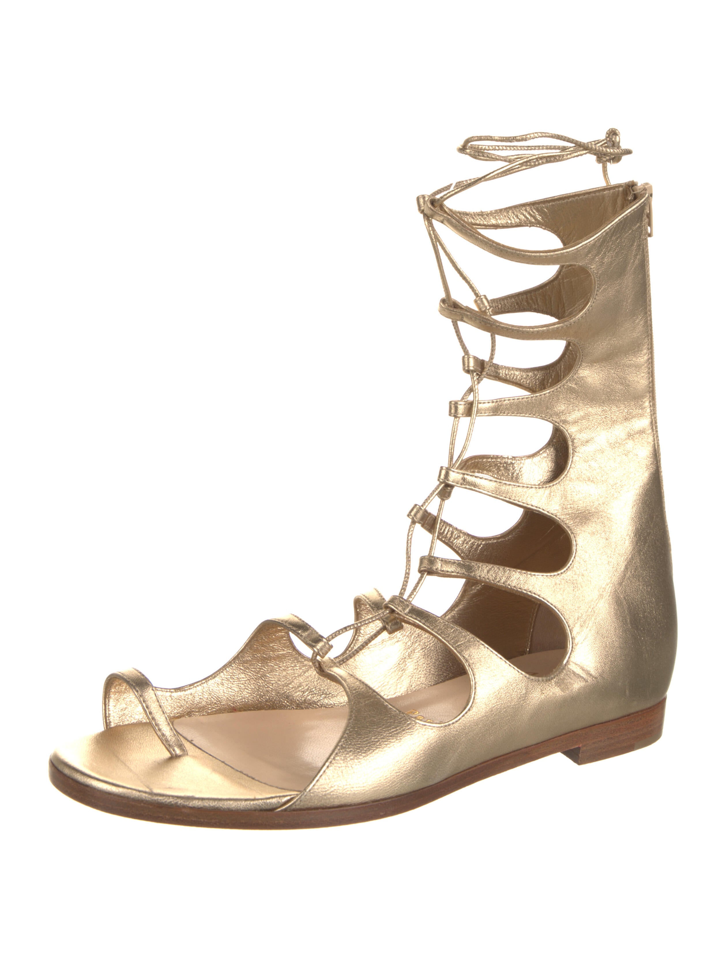 Christian Louboutin Leather Gladiator Sandals
