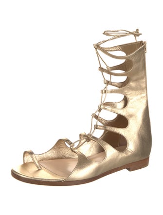 Christian Louboutin Leather Gladiator Sandals