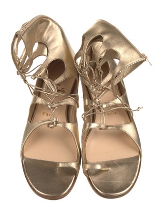 Christian Louboutin Leather Gladiator Sandals