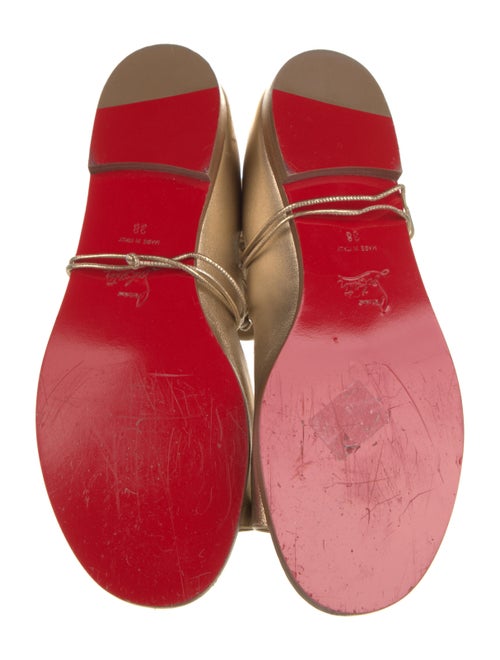 Christian Louboutin Leather Gladiator Sandals