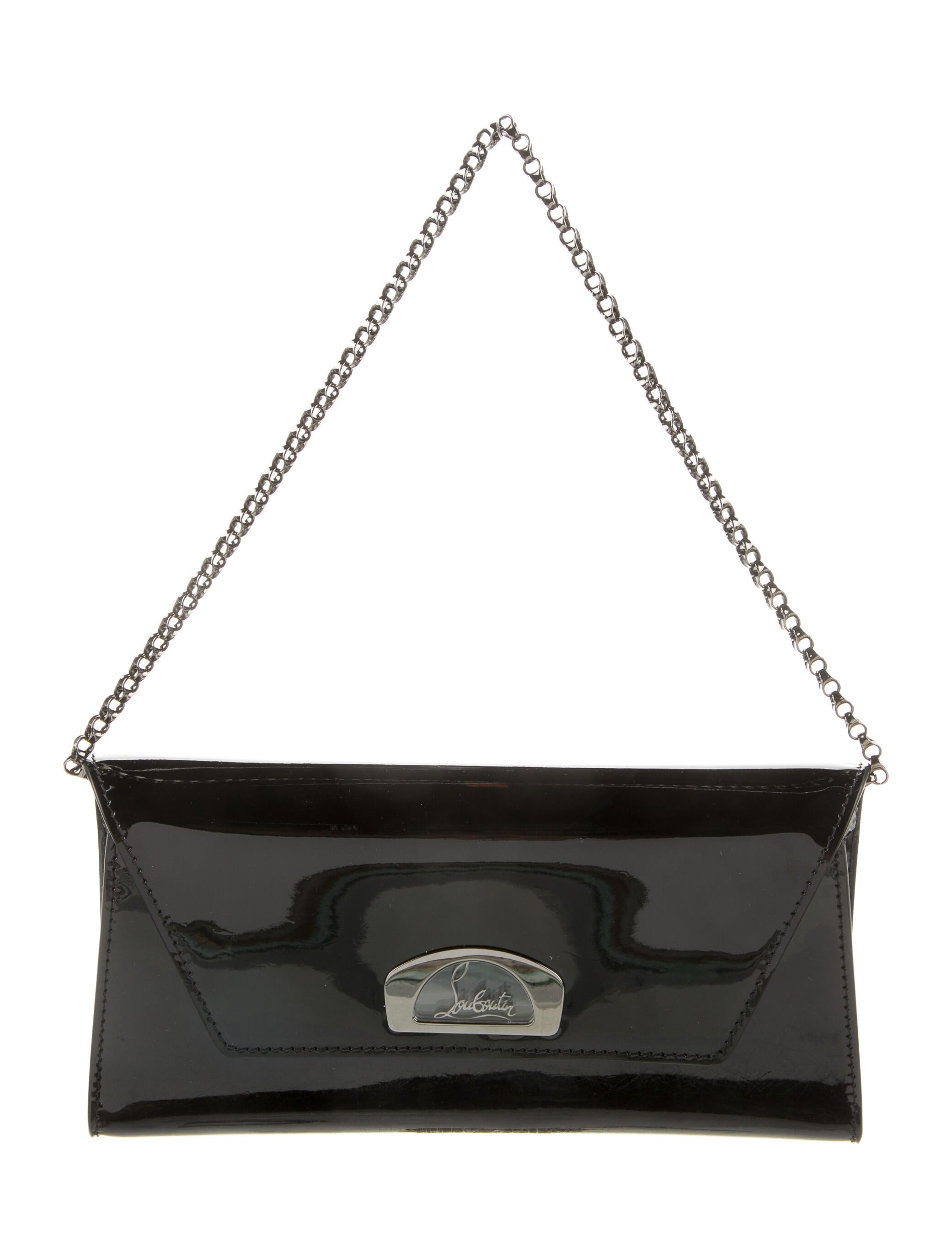 Christian Louboutin Patent Leather Clutch