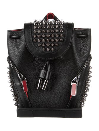 Christian Louboutin Mini Spike Backpack Clutch
