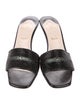 Christian Louboutin Leather Slides