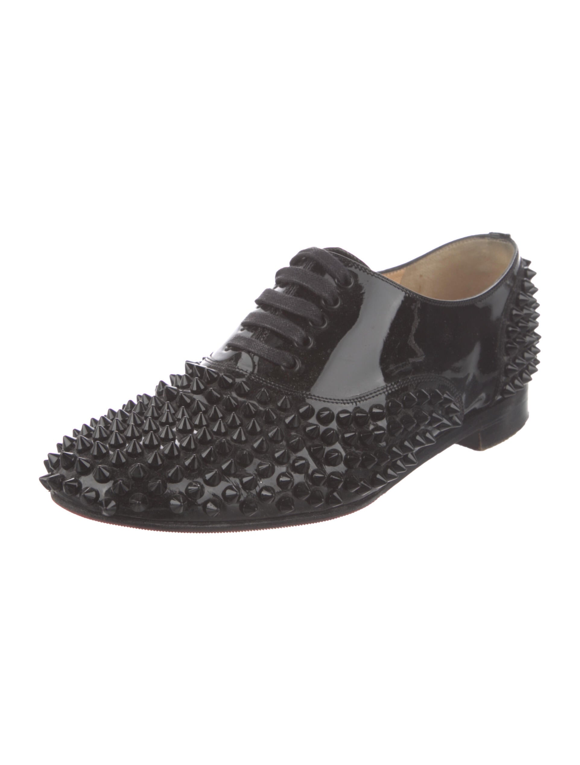 Christian Louboutin Freddy Spike Spike Accents Oxfords
