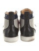 Christian Louboutin Spike Accents Leather Sneakers