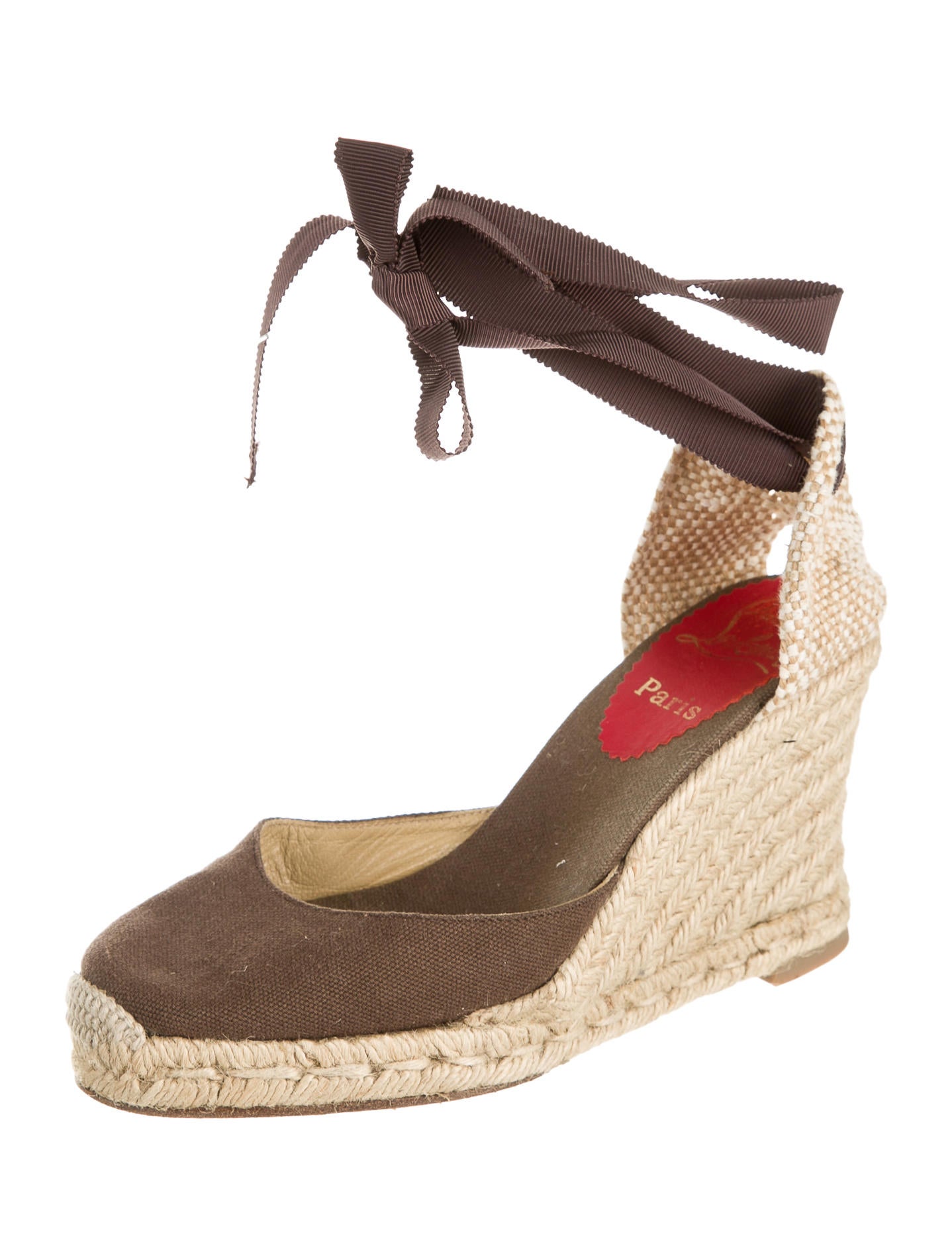 Christian Louboutin Espadrille Wedges