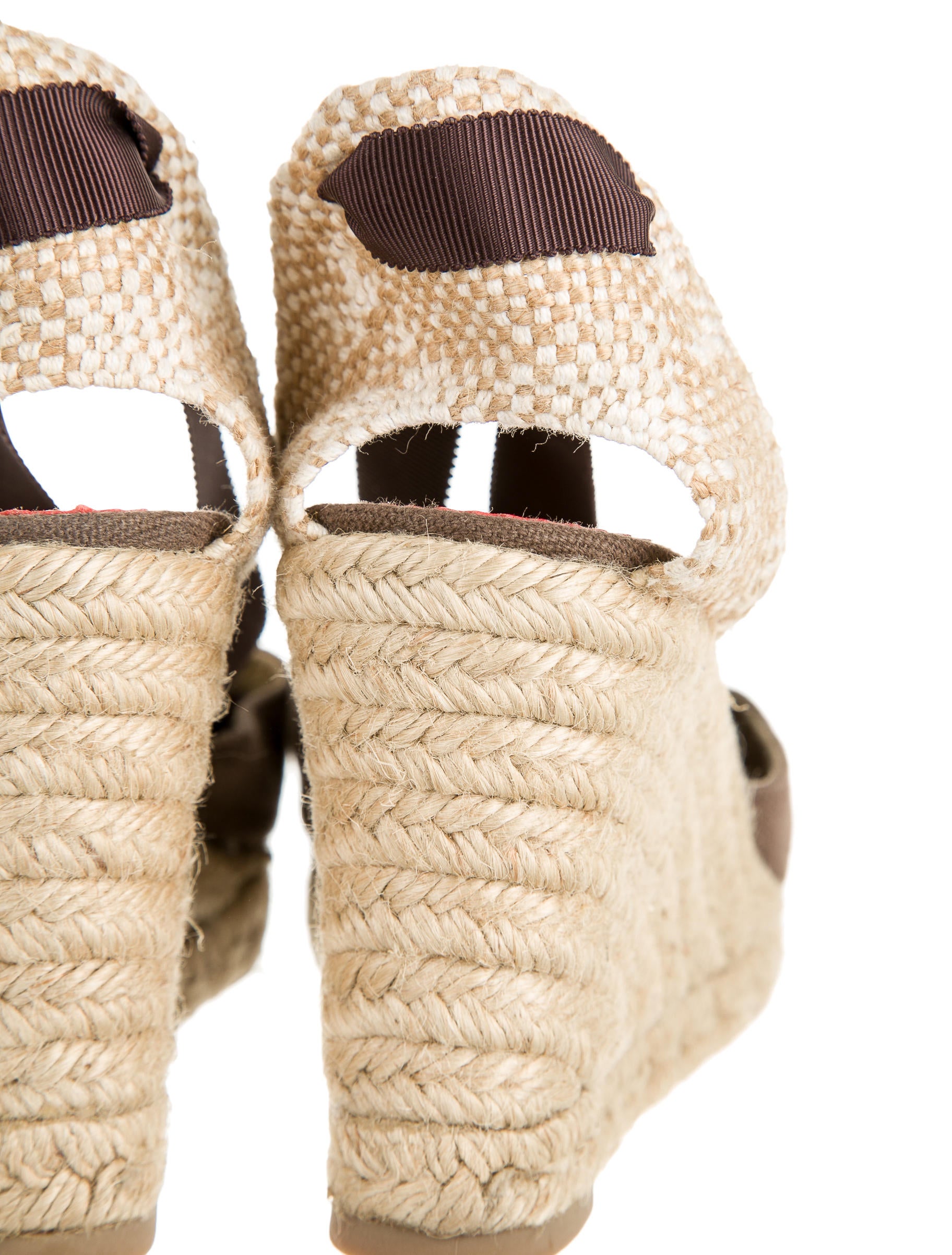 Christian Louboutin Espadrille Wedges Shoes CHT29449 The RealReal