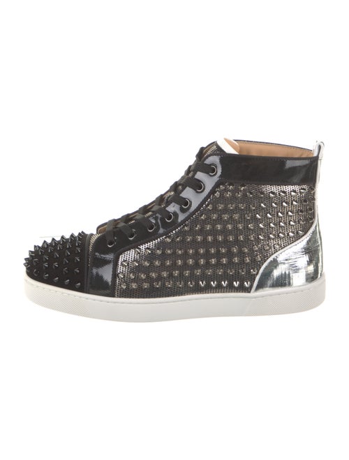 Christian Louboutin Louis Orlato Spiked Sneakers
