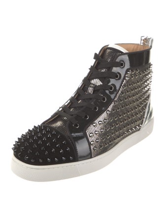 Christian Louboutin Louis Orlato Spiked Sneakers