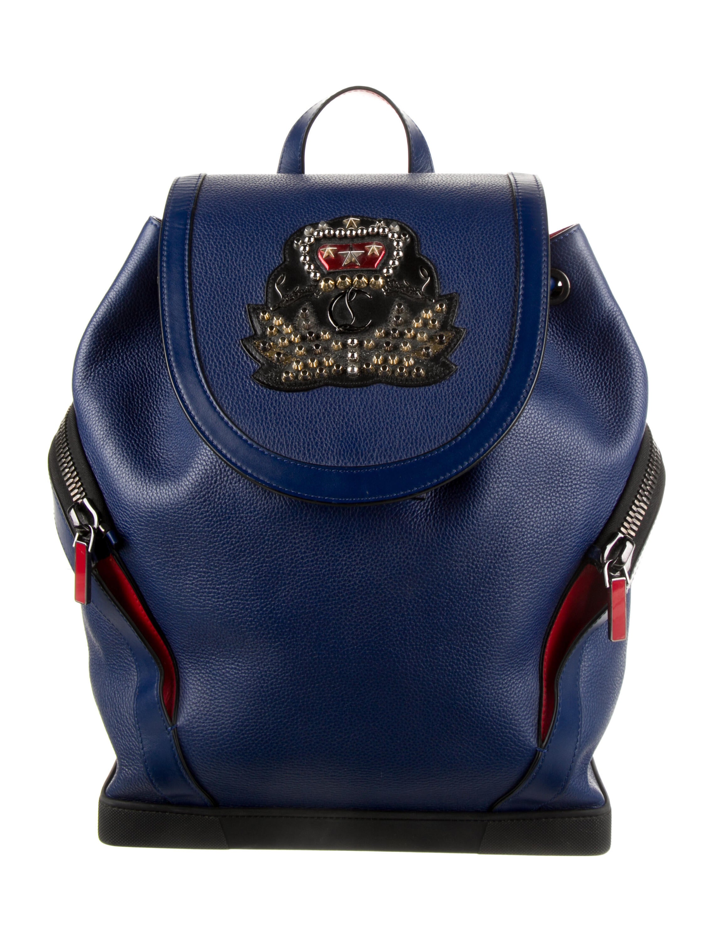 Christian Louboutin Studded Leather Backpack