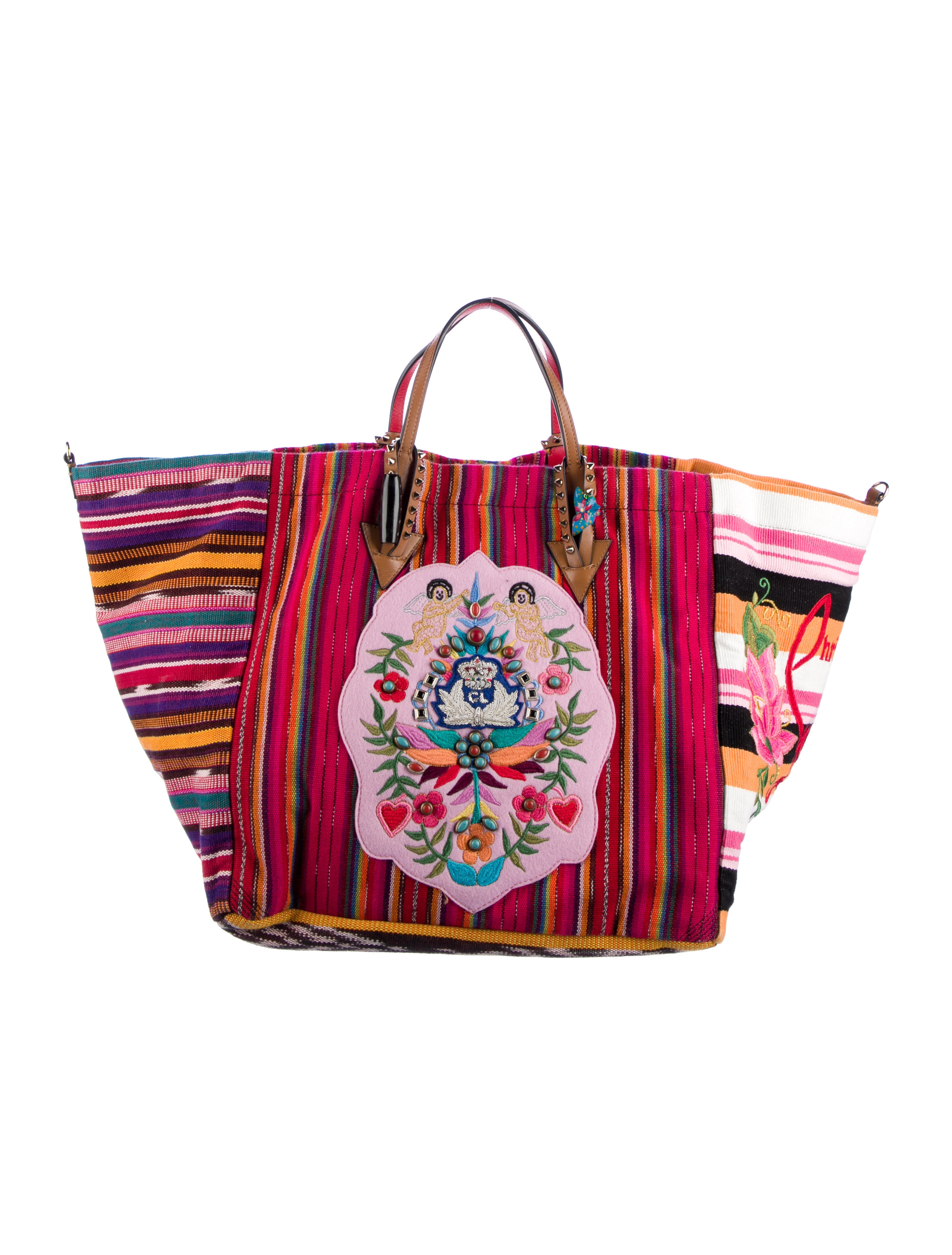 Christian Louboutin Embroidered Tote