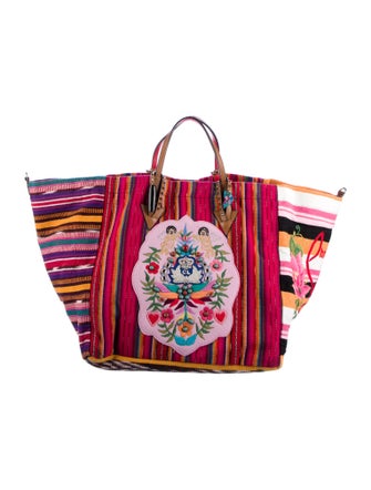 Christian Louboutin Embroidered Tote