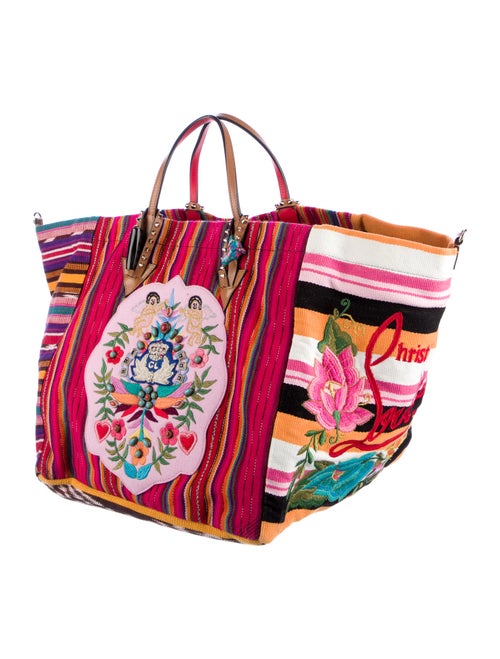 Christian Louboutin Embroidered Tote