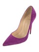 Christian Louboutin Suede Pumps