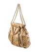 Christian Louboutin Python Chain-Link Loubinette Shoulder Bag