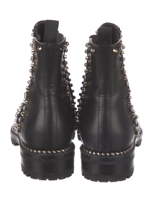 Christian Louboutin Chase A Clou Flat Leather Chelsea Boots