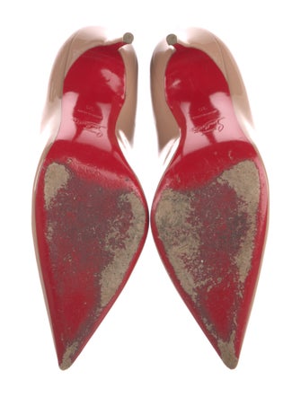 Christian Louboutin Decollete 554 100 Patent Leather Pumps