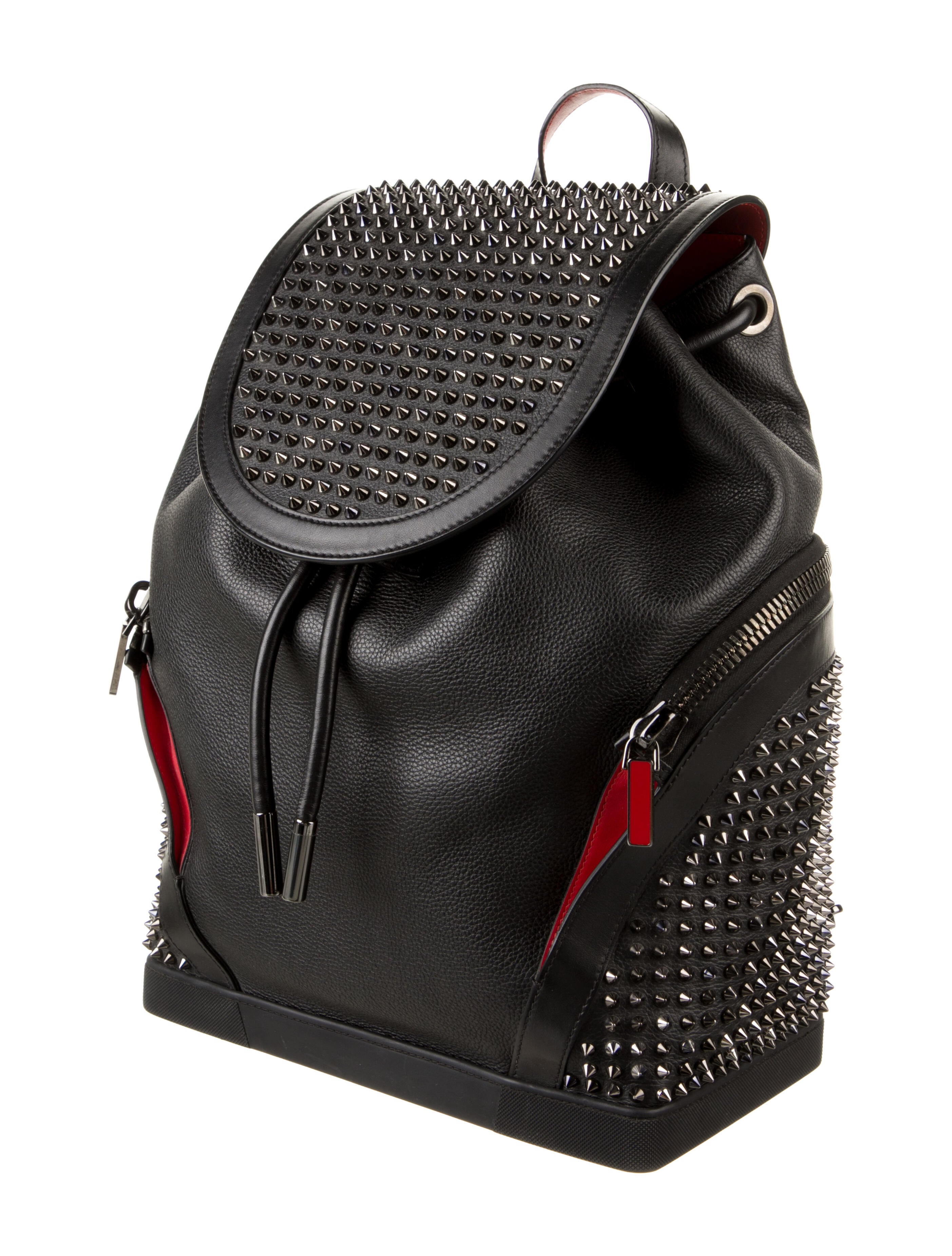 Christian Louboutin Explorafunk Backpack Black Backpacks, Handbags