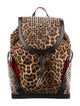 Christian Louboutin Explorafunk Spiked Canvas Backpack