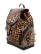 Christian Louboutin Explorafunk Spiked Canvas Backpack