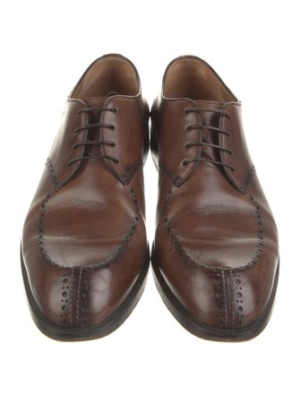Christian Louboutin A Mon Homme Flat Leather Brogues