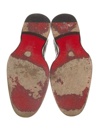 Christian Louboutin A Mon Homme Flat Leather Brogues