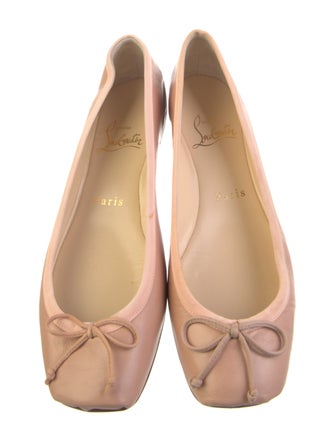 Christian Louboutin Leather Ballet Flats