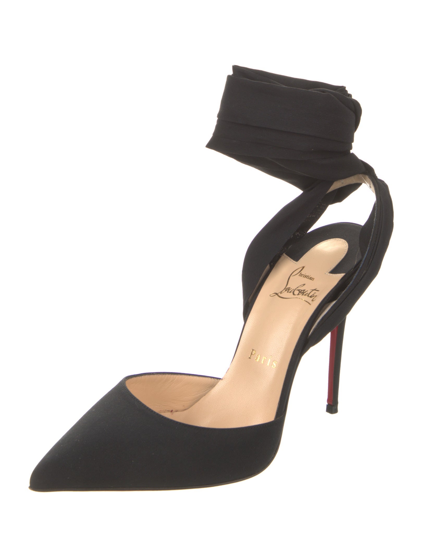 louboutin slingback pumps