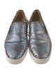 Christian Louboutin Spike Accents Leather Sneakers