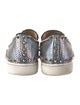Christian Louboutin Spike Accents Leather Sneakers