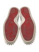 Christian Louboutin Spike Accents Leather Sneakers