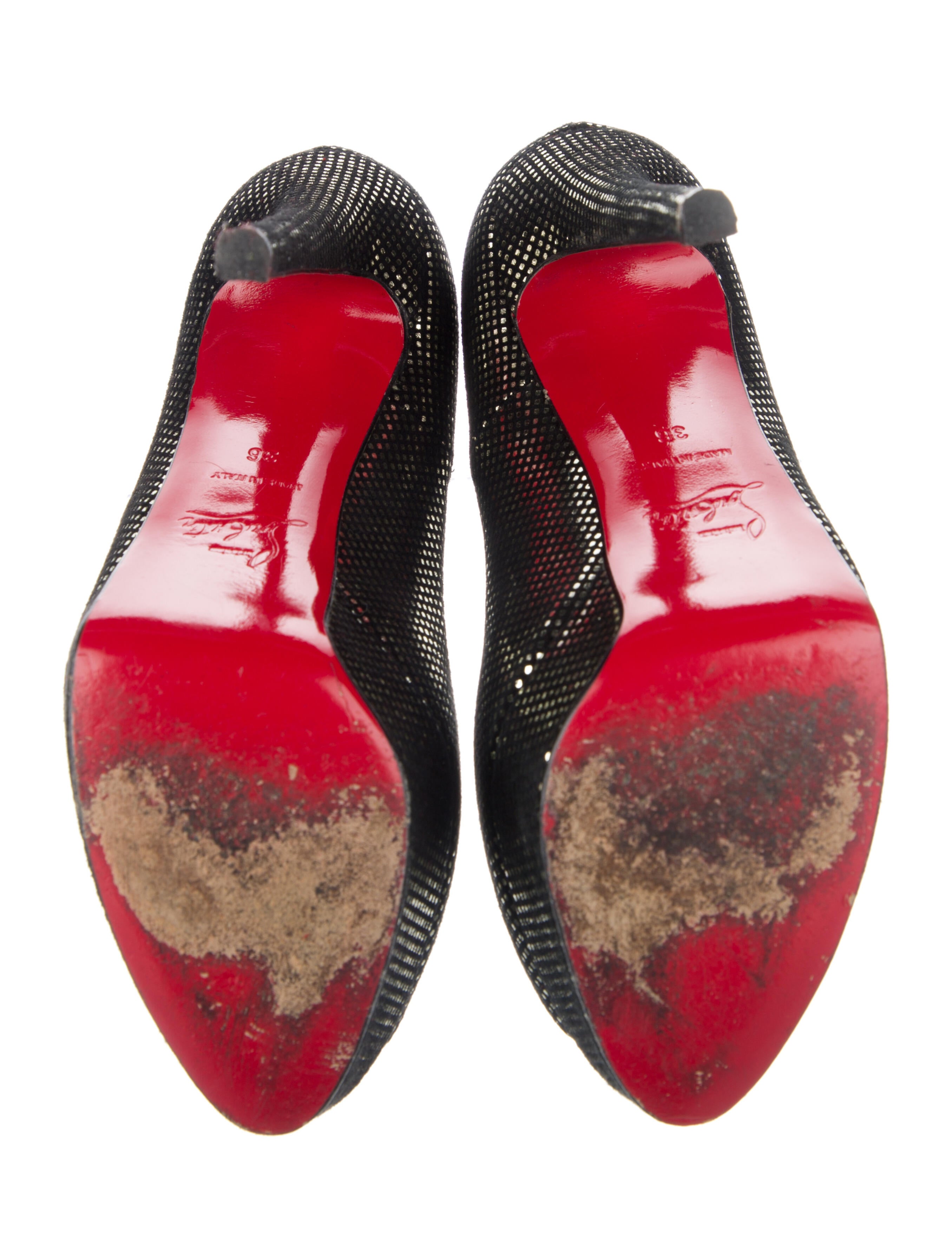 Christian Louboutin Banana 140 Suede Pumps