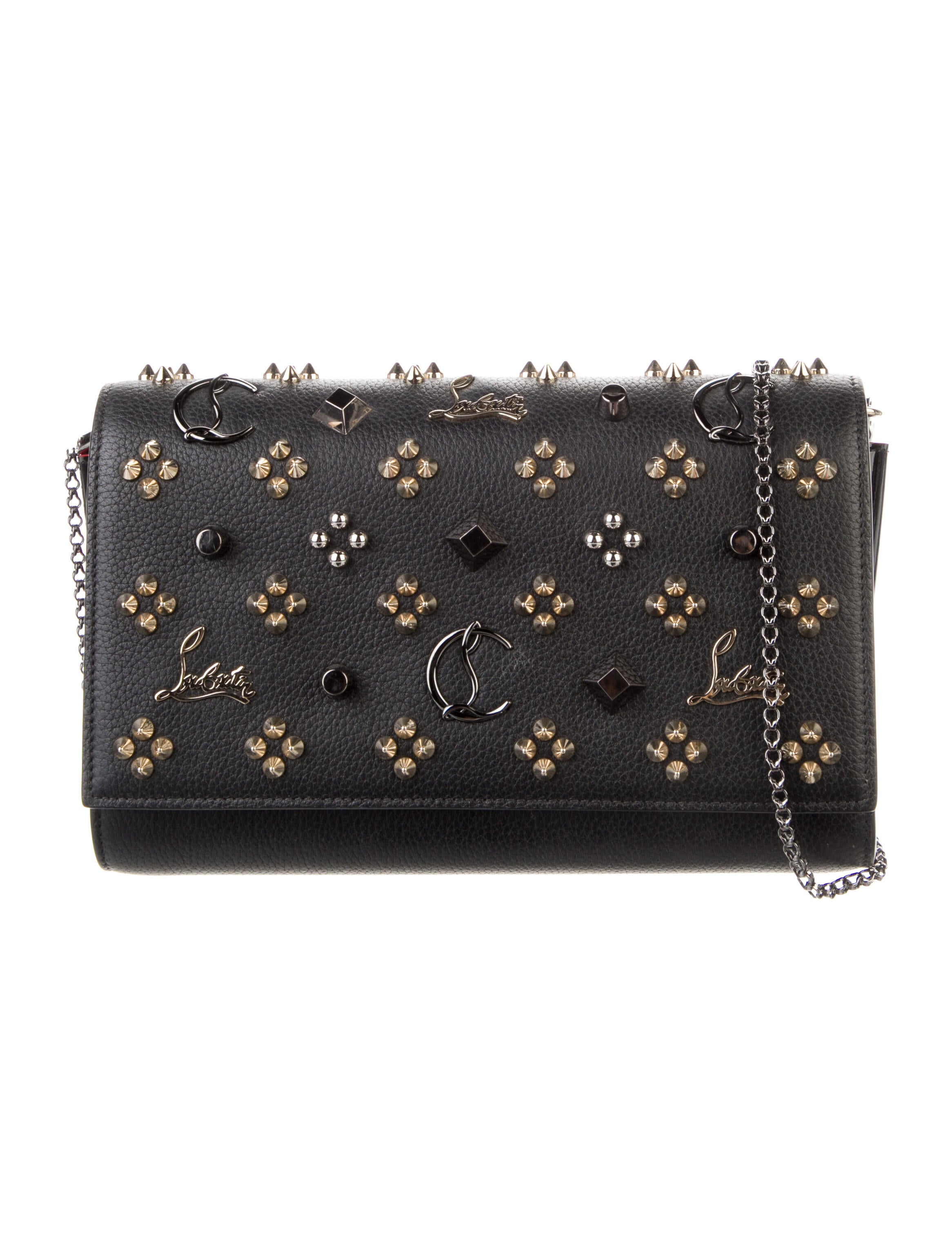 Christian Louboutin Paloma Crossbody Bag Black Crossbody Bags